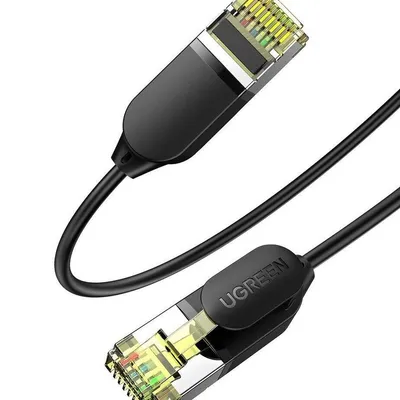 Kabel sieciowy UGREEN nw149, ethernet rj45, cat.7, f/ftp, 3m (czarny)