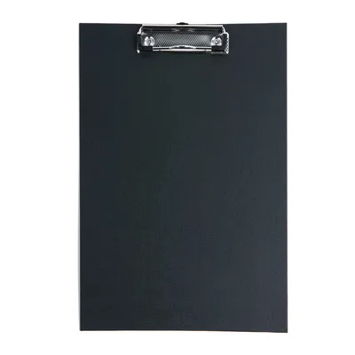 Deska z klipem a4 D.RECT czarna pvc
