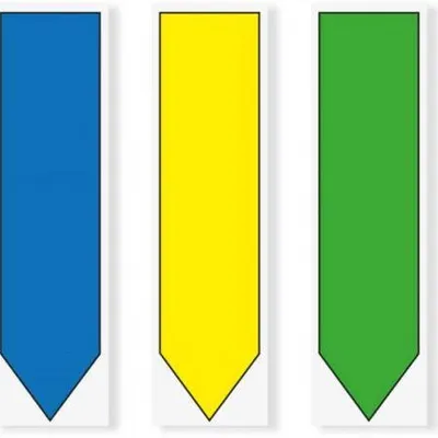 Zakładki indeksujące foliowe 11,9x43,2mm 3M post-it® 684-arr1 mix*5 5*20szt