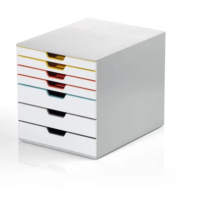 Pojemnik a4 DURABLE varicolor mix 762727 wielokolorowy 7 szuflad