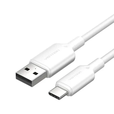 Kabel usb 2.0 a do usb-c 3a Vention ctqwf 1m (biały)