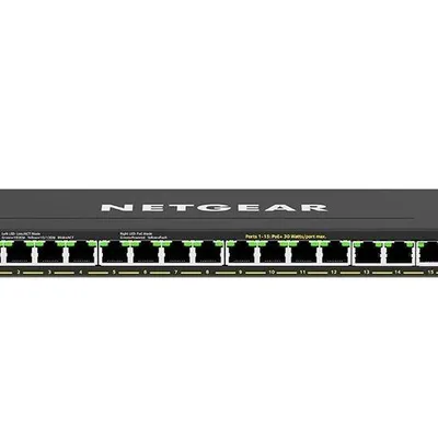 Netgear przełącznik niezarządzalny gs316ep 16xge poe+