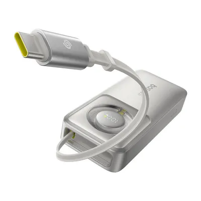 Powerbank Baseus os free2pull 10000mah 30w +kabel (szary)