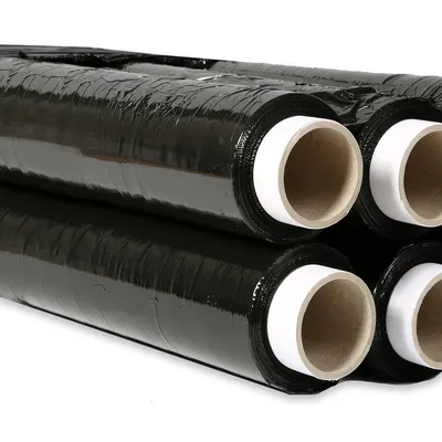 Folia stretch 50cm 2,5kg netto czarna 23mic