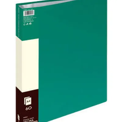 Album ofertowy a4 Grand 9006 120-1825 zielony pvc 60 kieszeni