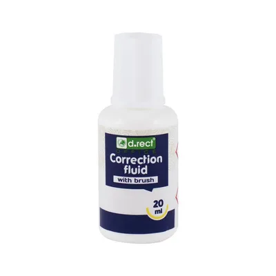 Korektor z pędzelkiem 20ml D.RECT
