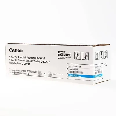 Canon oryginalny bęben cexv 47, cyan, 8521b002, 33000s, CANON ira c250,255,350,351,355,ir-c250,255,350,351,355