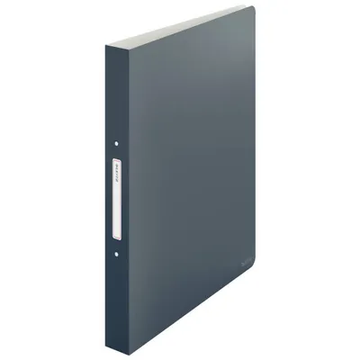 Segregator a4 LEITZ cosy 25 mm 42380089 aksamitny szary 2 ringi