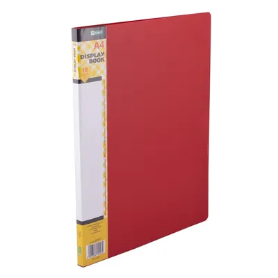 Album ofertowy a4 D.RECT czerwony 10 koszulek
