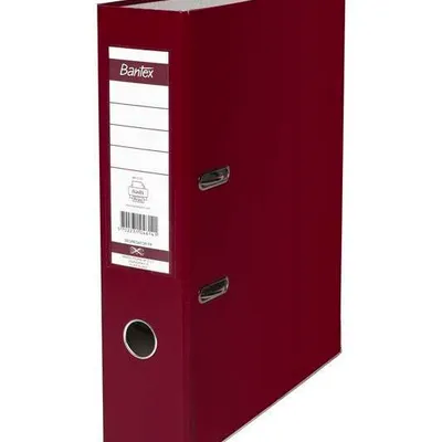 Segregator a4 pp BANTEX eco 80mm 100551791 bordowy