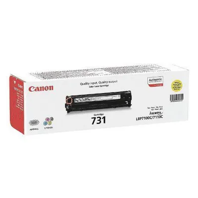 Toner oryginalny CANON crg731y 6269b002 yellow 1500 stron