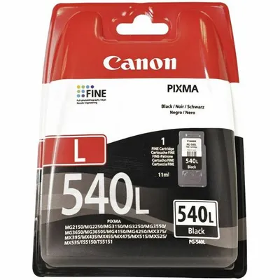 Canon oryginalny ink / tusz pg540l, black, 300s, 5224b001, CANON pixma mg2150, mg2250, mg3150, 3550, 3650, mg4150