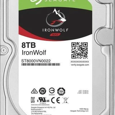 Seagate dysk ironwolf 8tb 3,5 256mb st8000vn004