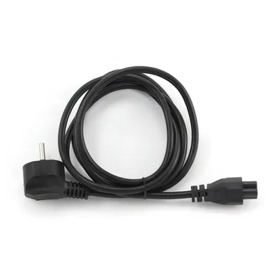 Kabel zasil. c5 koniczynka 1,8 m GEMBIRD pc-186-ml12 czarny