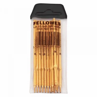 Wkłady Fellowes 0911502 czarne 12 szt