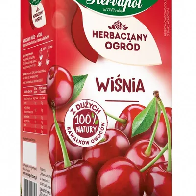 Herbata wiśnia HERBAPOL herbaciany ogród 20 torebek
