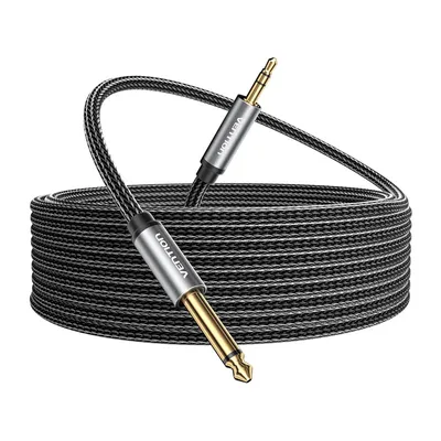 Kabel audio mini jack 3.5mm męski do jack 6.35mm męski Vention bcyhf 1m