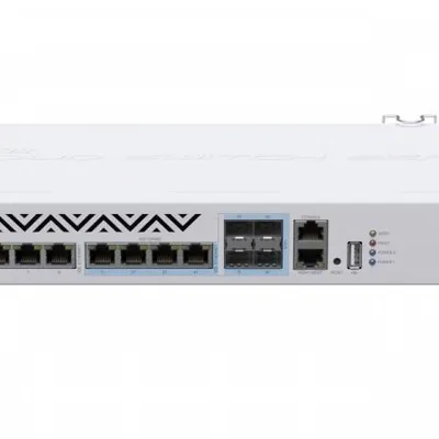 Mikrotik przełącznik 8x10gbe 4xcomb crs312-4c+8xg-rm