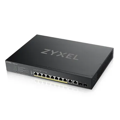 Zyxel xs1930-12hp multi gigabit smar managed poe switch 375w 802.3bt 2x10gbe + 2x sfp+ uplink xs1930-12hp-zz0101f