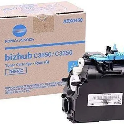 Toner oryginalny minolta tnp48c a5x0450 cyan 10000 stron