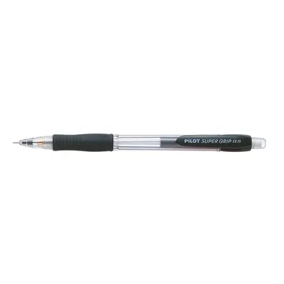 Ołówek automatyczny z gumką PILOT super grip czarny 0.5