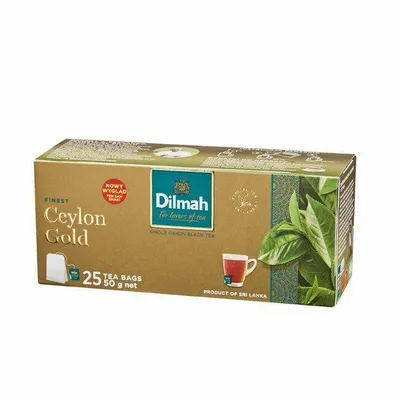 Herbata czarna DILMAH ceylon gold 25 torebek