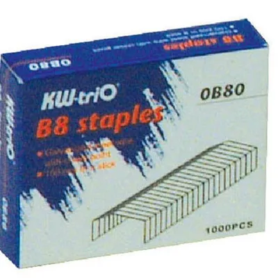 Zszywki KW-triO b8 0b80 1000 szt