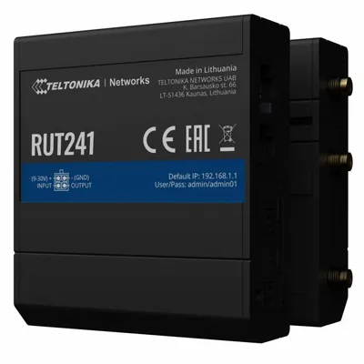 Teltonika router lte rut241 (cat 4), 2g, wifi, ethernet