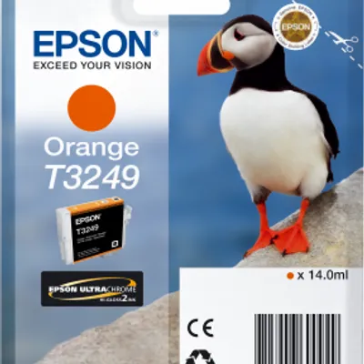 Tusz oryginalny EPSON t3249 c13t32494010 orange 14 ml