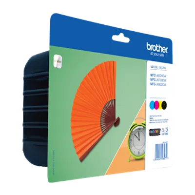 Tusz oryginalny BROTHER lc129xlvalbp cmyk 2400bk/3*1200 cmy stron