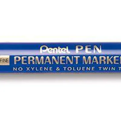 Foliopis dwustronny PENTEL n75w-c niebieski 0.3/0.6
