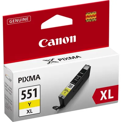 Tusz oryginalny CANON cli551y xl 6446b001 yellow 11 ml