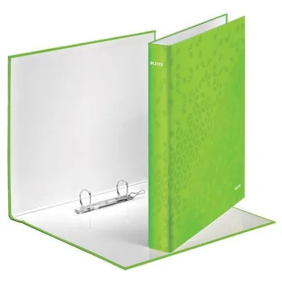 Segregator a4 laminowany LEITZ wow 40mm 42410054 zielony