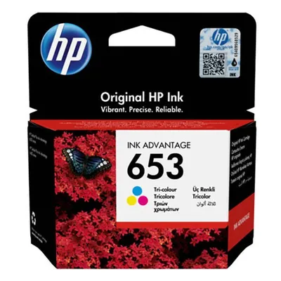 Tusz oryginalny HP653 3ym74ae cmy 200 stron