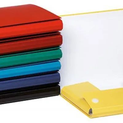Teczka z rzepem a4 OFFICE PRODUCTS mix kolorów tektura powlekana pp 40mm