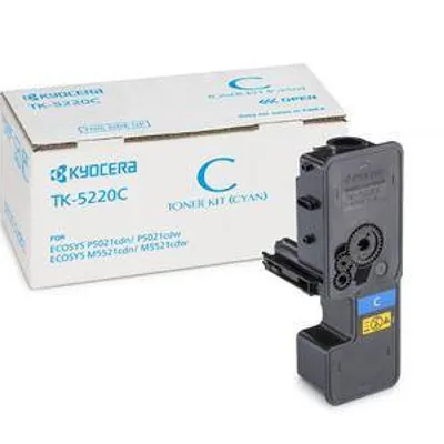 Toner oryginalny kyocera tk5220c tk5220c=1t02r9cnl1 cyan 1200 stron