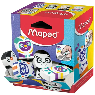 Gumka MAPED ergo fun mix kolorów