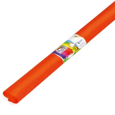 Bibuła 200x50cm Fiorello 170-1617 pomarańczowa
