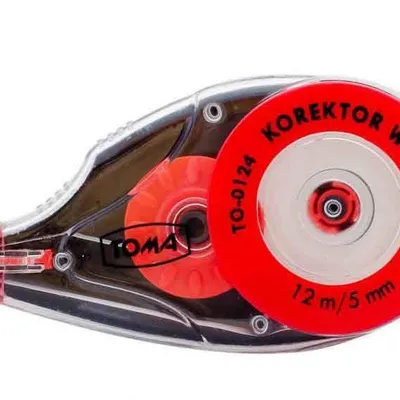 Korektor w taśmie 5mmx12m TOMA to-0124 2