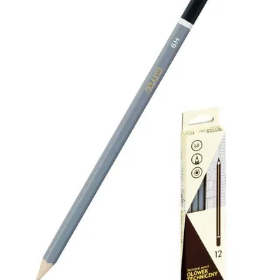 Ołówek ostrzony sześciokątny techniczny Grand 160-1355 h 12szt