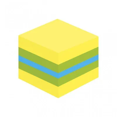 Karteczki samoprzylepne 51x51mm 3M post-it® 2051l cytrynowe 400 kart