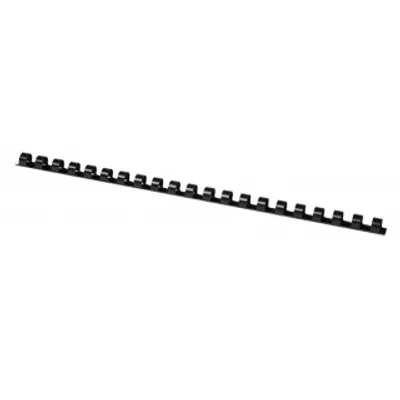 Grzbiet plastikowy 10mm (65 kartek) OFFICE PRODUCTS czarny 100 szt.