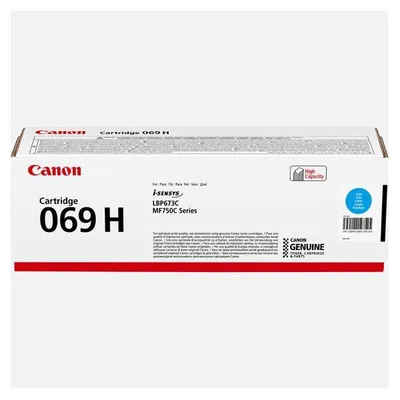 Canon oryginalny toner 069ch, cyan, 5500s, 5097c002, high capacity, CANON mf752cdw, 754cdw, lbp673cdw, o