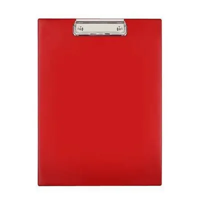 Deska z klipem a4 BIUR-FOL kh-01-04 czerwona pvc