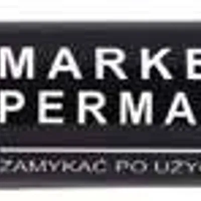 Marker permanentny TOMA to-202żół żółty okrągła końcówka