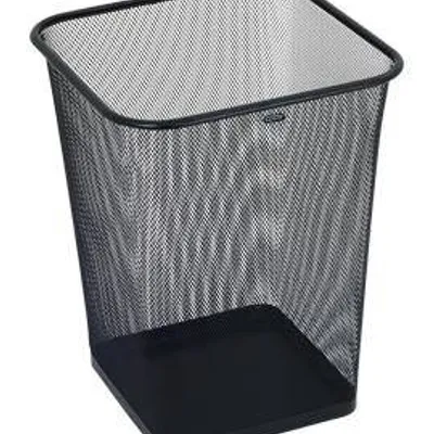 Kosz na śmieci metalowa siatka 18l Grand gr-017 120-1459 kwadratowy czarny