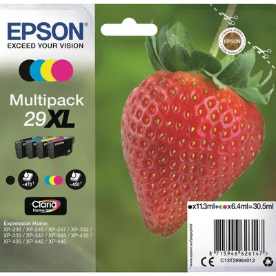 Tusz oryginalny EPSON t2996 c13t29964012 cmyk 30,5 ml