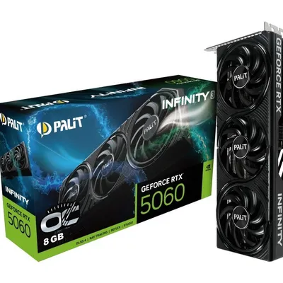 Palit karta graficzna geforce rtx 5060 infinity 3 oc 8gb gddr7 128bit 3dp/hdmi