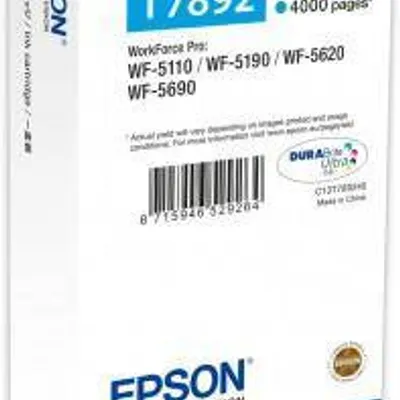 Tusz oryginalny EPSON t7892/xxl c13t789240 cyan 4000 stron