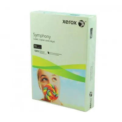 Papier ksero a4 XEROX symphony 3r93965 jasny zielony 80g 500ark